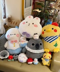4 Boys Collections: Artsy Birb, Bunbun, Grumpy Crow, Snowman Plushies