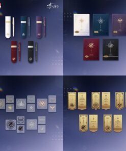 Love and Deepspace Echoes of Time Series（Storage Notebook, Postmark Impression Stamp, Brass Bookmark, Fountain Pen Storage Set)（Pre-order * Discount）（Estimated arrival: Nov 2026）