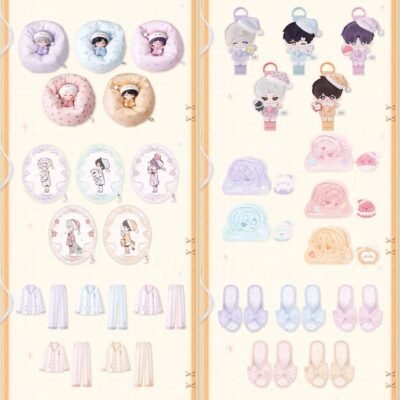 Love and Deepspace Sweet Dreams Woven Series (Button Plush, Figure, Clip Set, Floor Mat, Pajama, Slipper )（Pre-order）（Estimated arrival: Feb 2027）