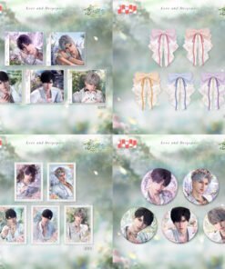 Love and Deepspace Yours In Bloom Series (Metal Pin, Card Sticker Set, Brochure, Ponytail Hair Clip, Acrylic Photo Art )（Pre-order）（Estimated arrival: Feb 2027）
