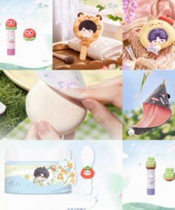Love and Deepspace Linkon Forest Breath Series（Powder Puff , Skincare Products, Handheld Plush Make Up Mirror, Plush Hair Clip, Plush Hair Drying Cap ）（Pre-order）（Estimated arrival: Mar 2027）